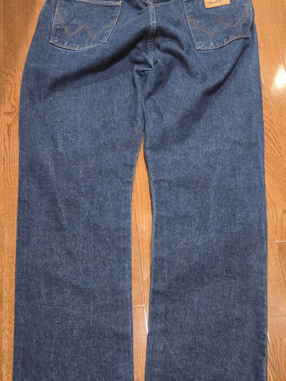 Wrangler FR Men's Dark Blue Denim Work Jeans
